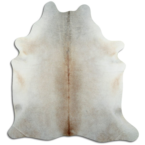 Tan Grey Cowhide Rug XL