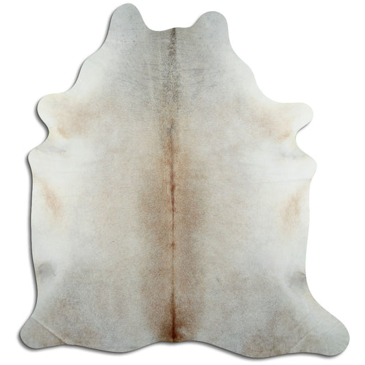 Tan Grey Cowhide Rug XL