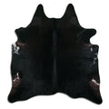Black Cowhide Rug XL