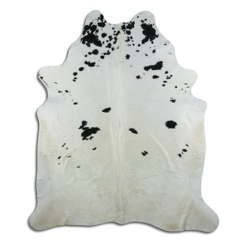 Black & White Cowhide Rug XXL
