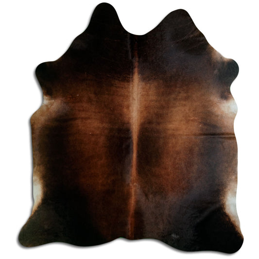 Brown Cowhide Rug XXL