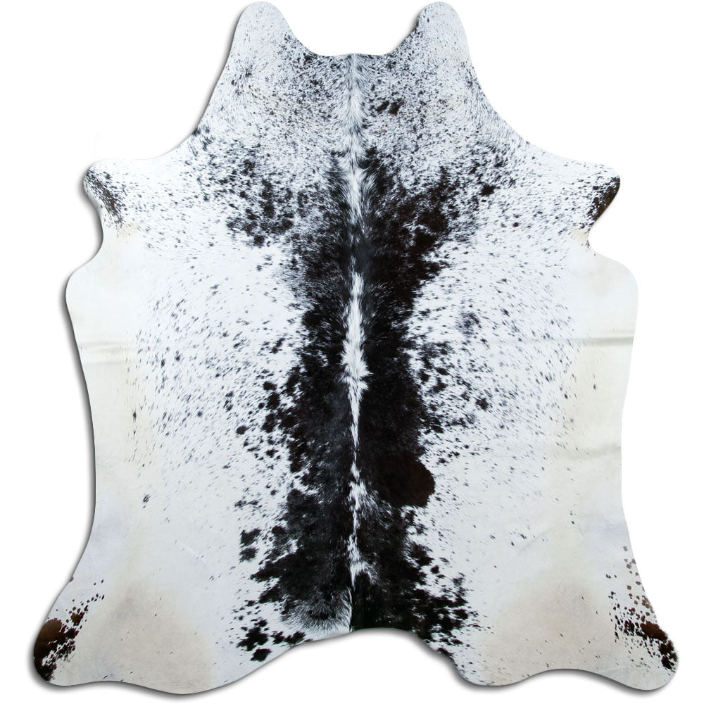 Salt & Pepper Cowhide Rug L