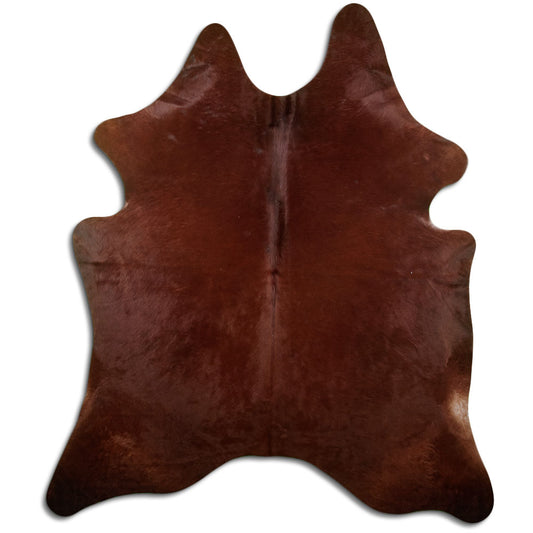 Brown Cowhide Rug XXL