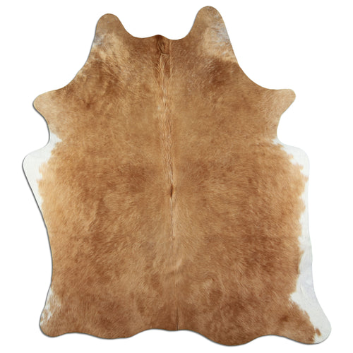 Brown Cowhide Rug L