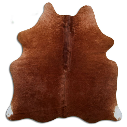 Brown Cowhide Rug M