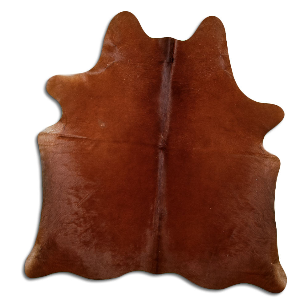 Brown Cowhide Rug M