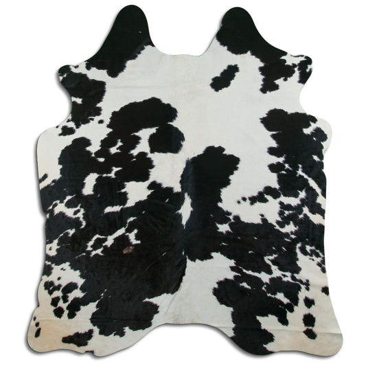 Black & White Cowhide Rug L