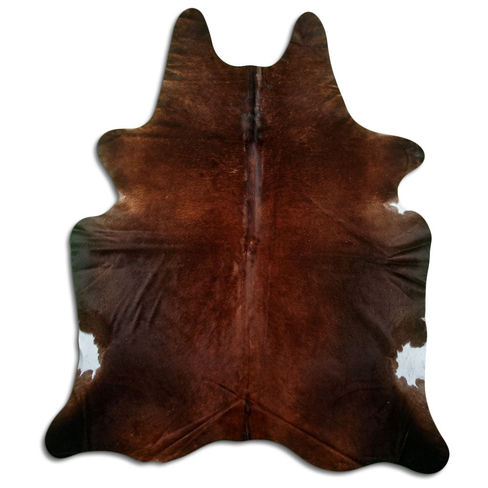 Brown Cowhide Rug XL