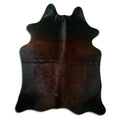 Brown Cowhide Rug L