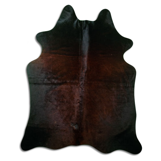 Brown Cowhide Rug L