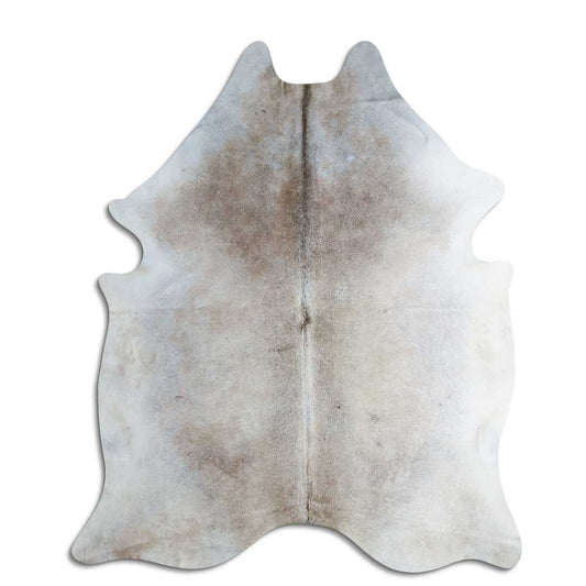 Tan Grey Cowhide Rug XXL