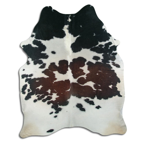 Tricolor Cowhide Rug L