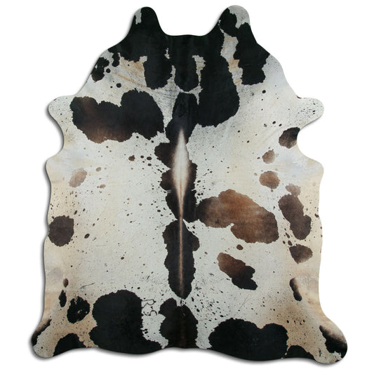 Tricolor Cowhide Rug XXL