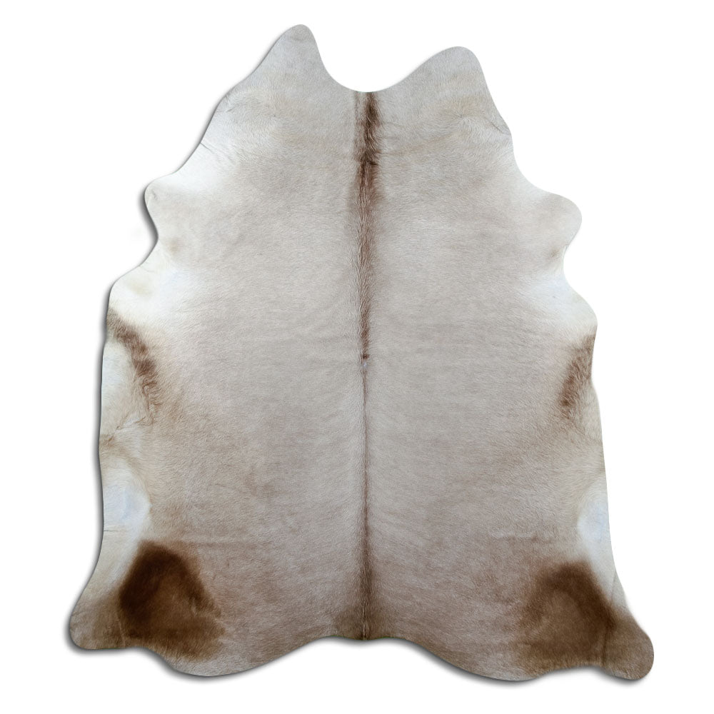 Champagne Cowhide Rug XXL