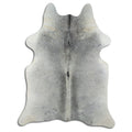 Grey Cowhide Rug L