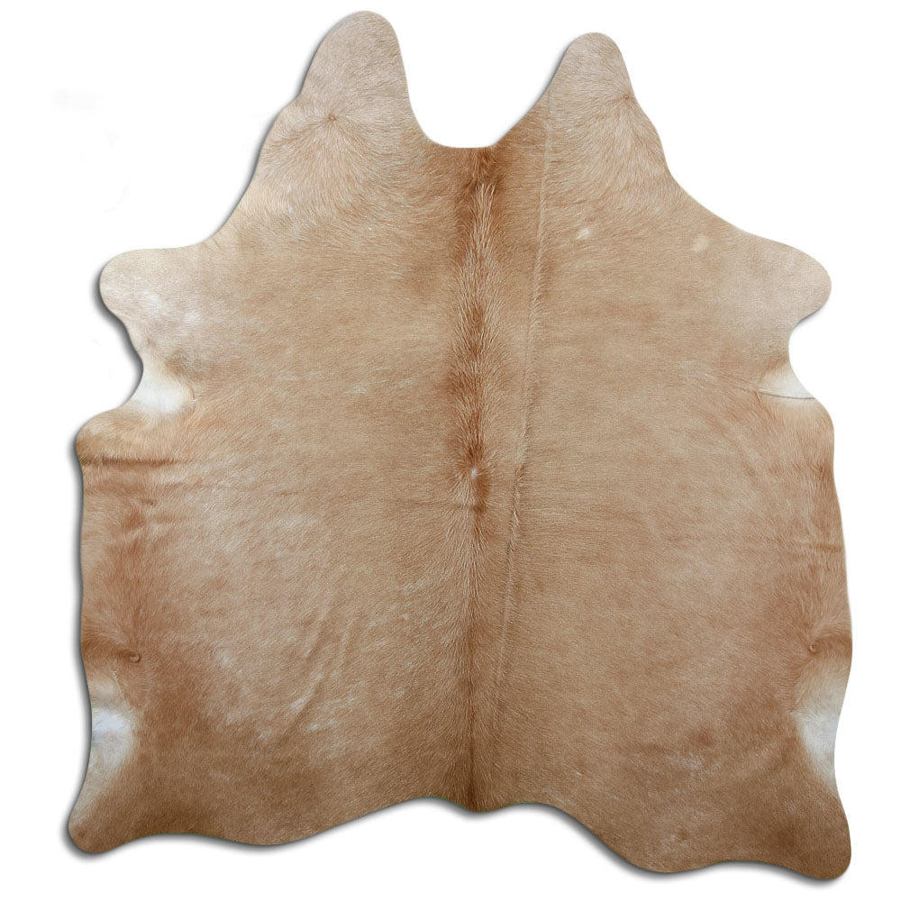 Brown Cowhide Rug L