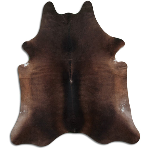 Brown Cowhide Rug XXL