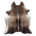 Brown Cowhide Rug L