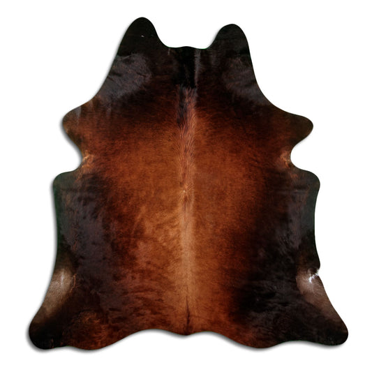Brown Cowhide Rug XL