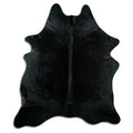 Black Cowhide Rug XL