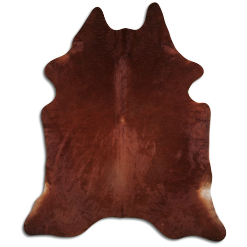 Brown Cowhide Rug XXL