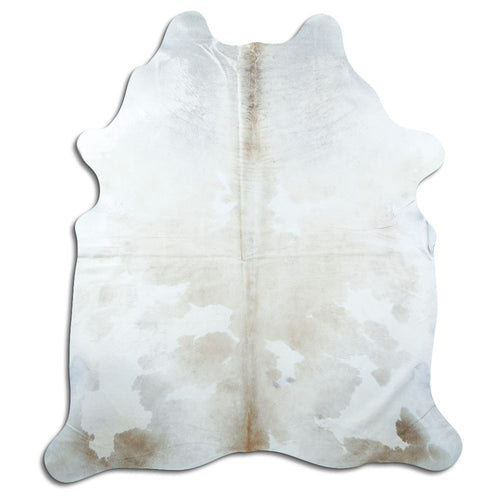 Brown & White Cowhide Rug XXL