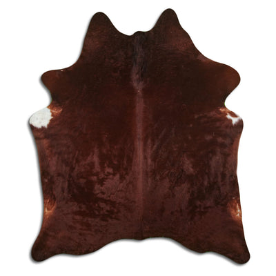 Brown Cowhide Rug XL
