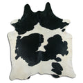 Black & White Cowhide Rug XXL