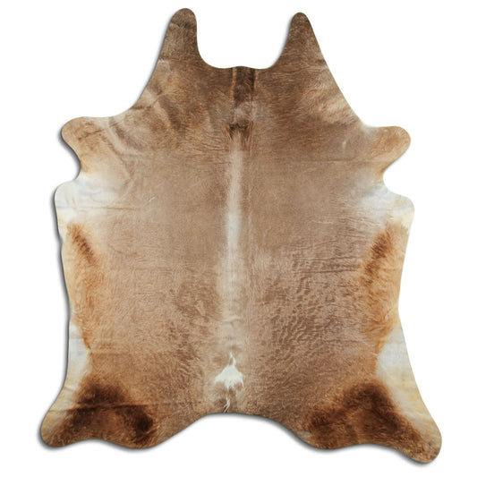 Champagne Cowhide Rug XXL