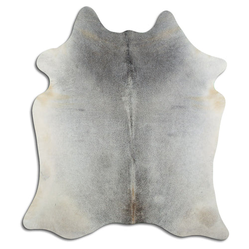 Grey Cowhide Rug L