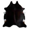Brown Cowhide Rug XXL