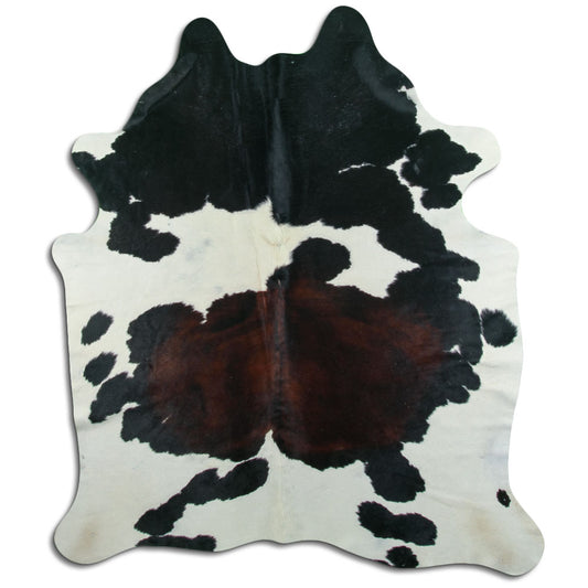 Tricolor Cowhide Rug XXL