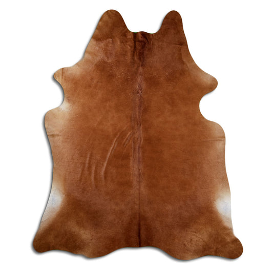 Brown Cowhide Rug XXL