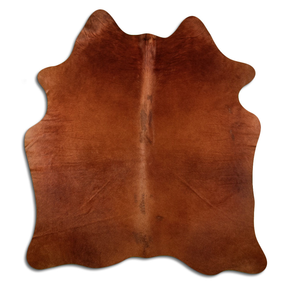 Brown Cowhide Rug M