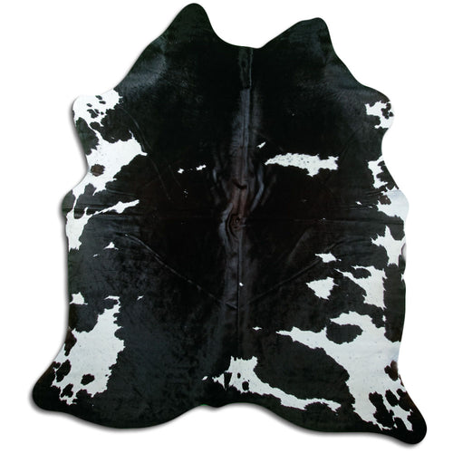 Black & White Cowhide Rug L