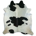 Black & White Cowhide Rug XXL