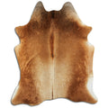 Brown Cowhide Rug L