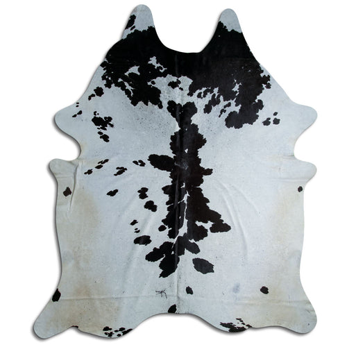 Black & White Cowhide Rug XXXL