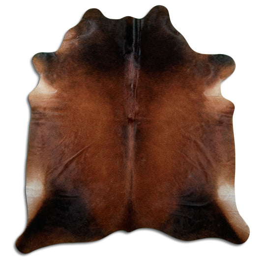 Brown Cowhide Rug XXL