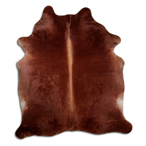 Brown Cowhide Rug XXL