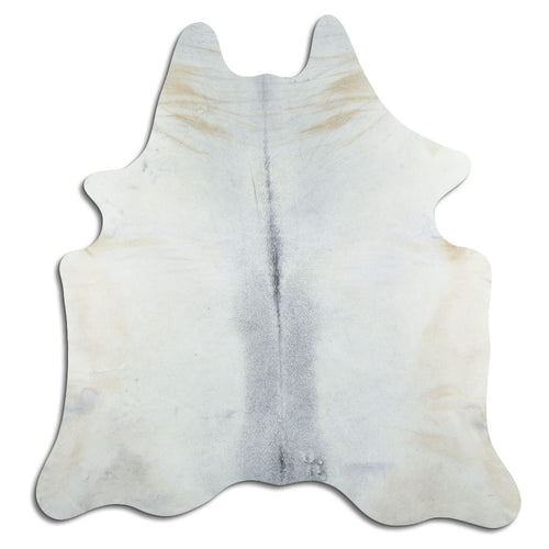 Grey Cowhide Rug L