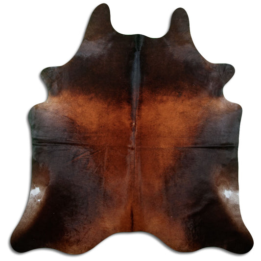 Brown Cowhide Rug XL