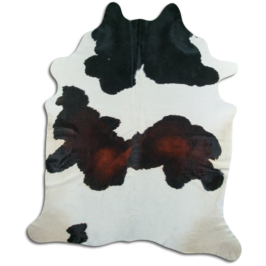 Tricolor Cowhide Rug XXL