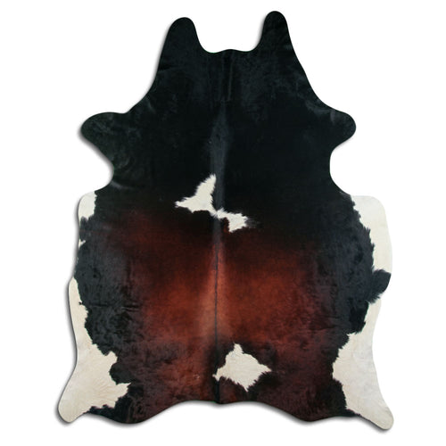 Tricolour Cowhide Rug XXXL