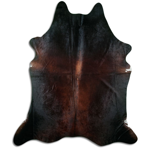 Brown Cowhide Rug XXL