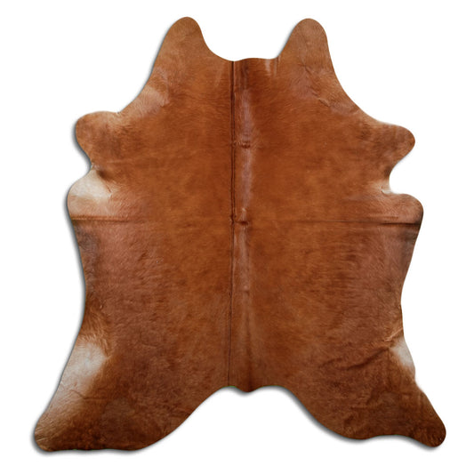 Brown Cowhide Rug XL