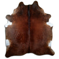 Brown Cowhide Rug XXL