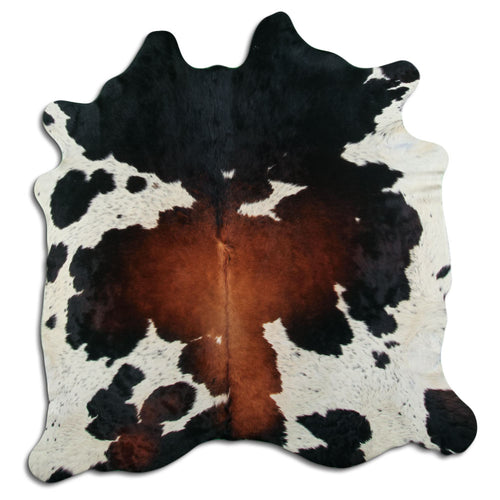 Tricolor Cowhide Rug L