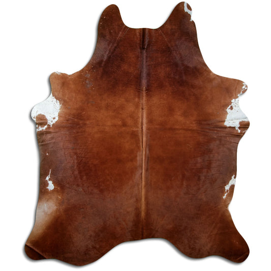 Brown Cowhide Rug XXL