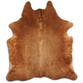 Brown Cowhide Rug L